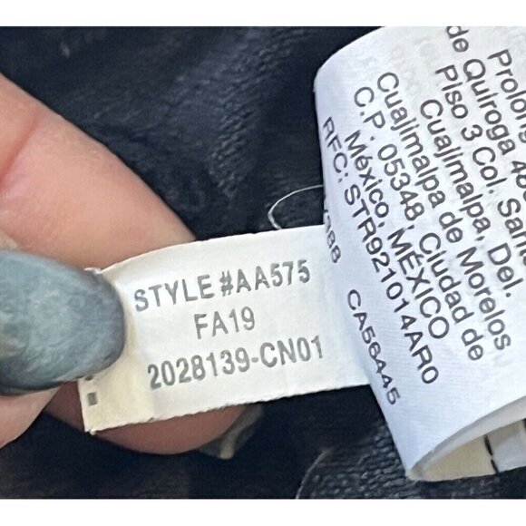 Madewell Women's Sz 24 Black High Waisted Exposed Button Fly Jeans Style #AA575 - Picture 6 of 8